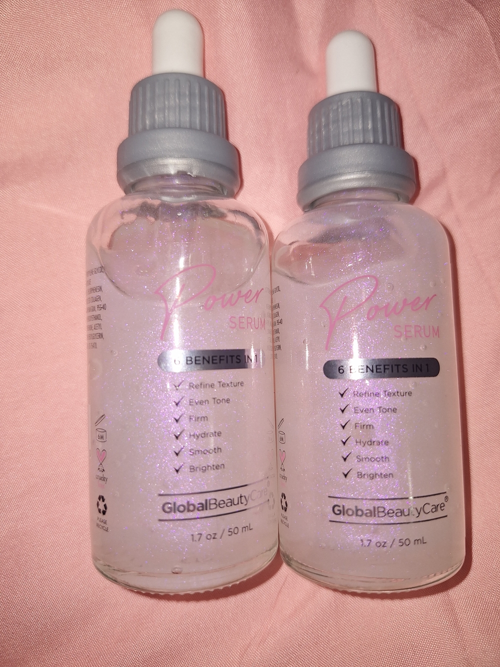 Power Serum Body & Face Moisturizer — Pink Shimmer